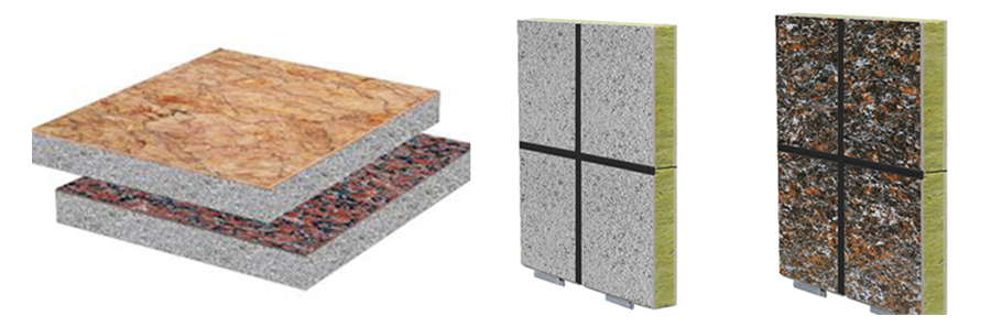 福洛斯真石材保温装饰一体板图片